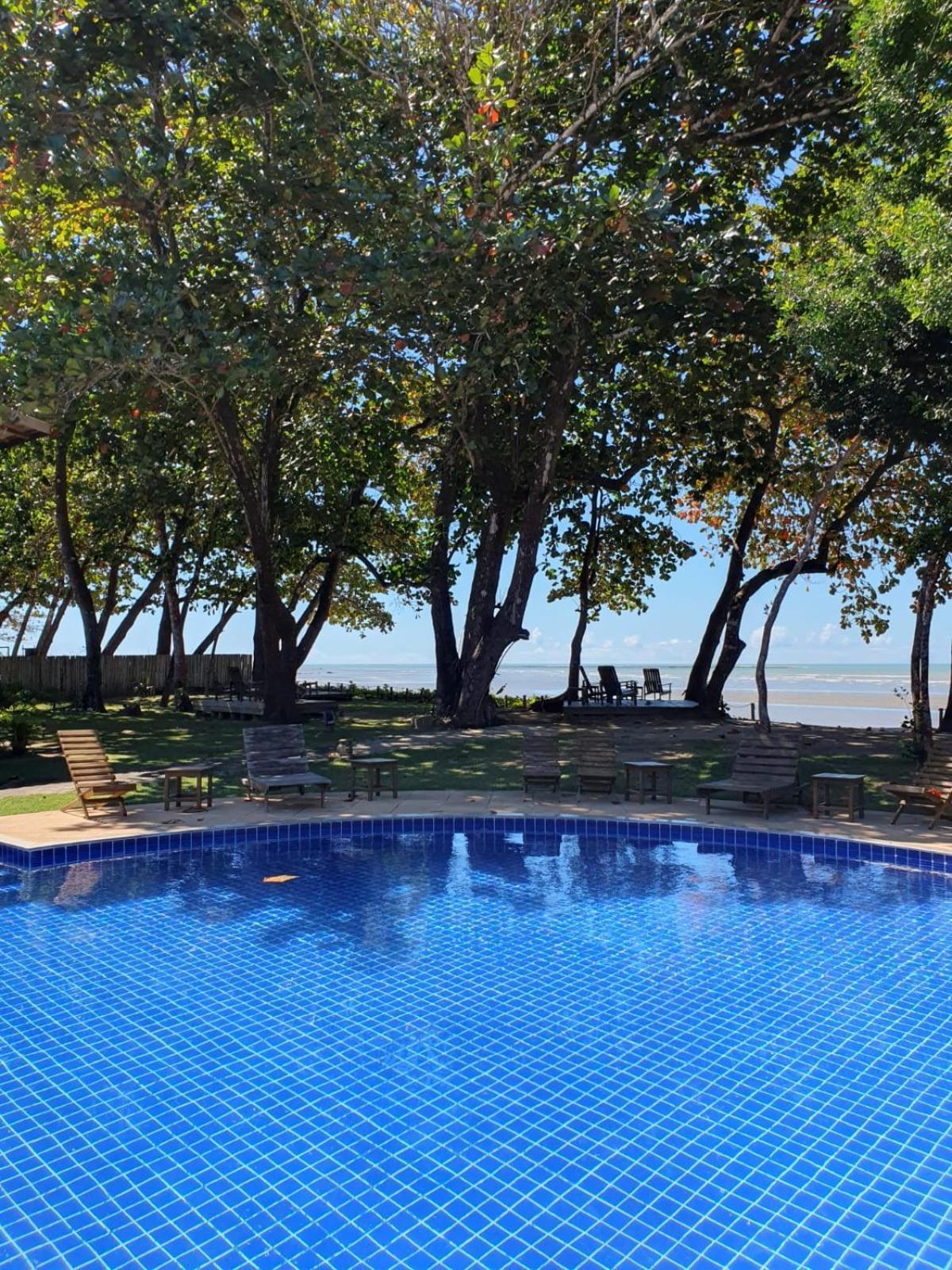 Pousada Maré Cumuruxatiba Esterno foto