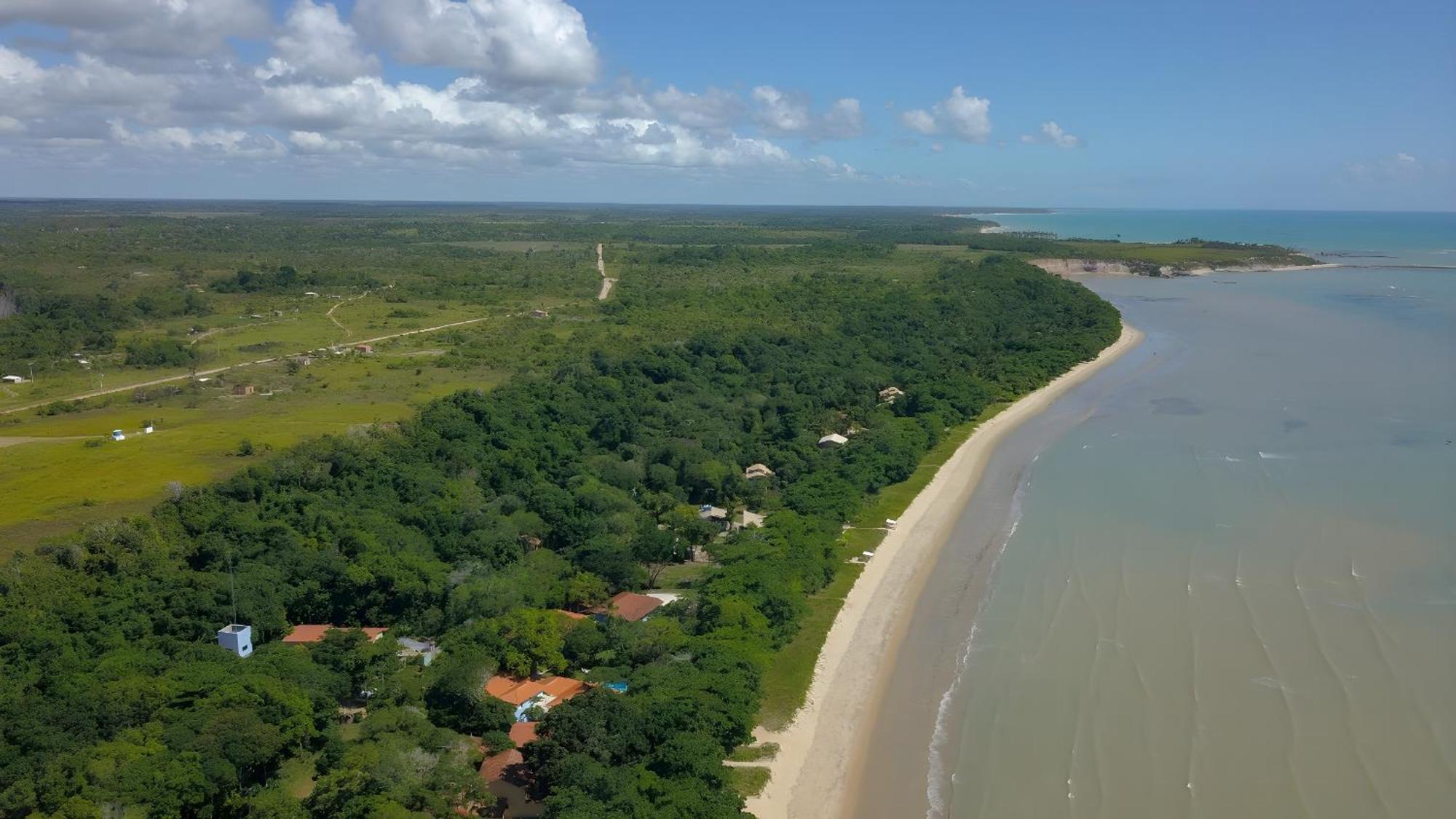 Pousada Maré Cumuruxatiba Esterno foto